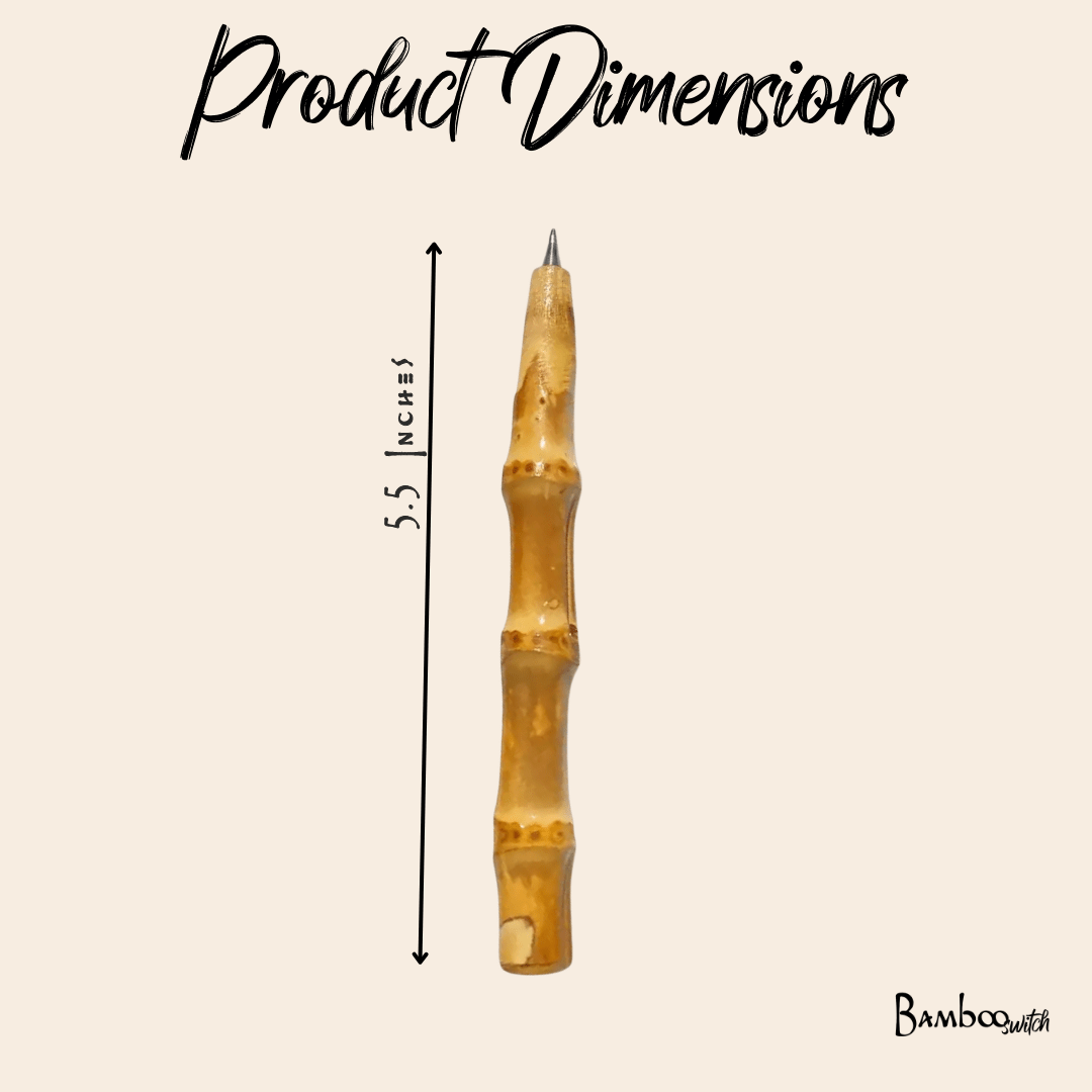 Bamboo Root Pen - Bamboo Switch