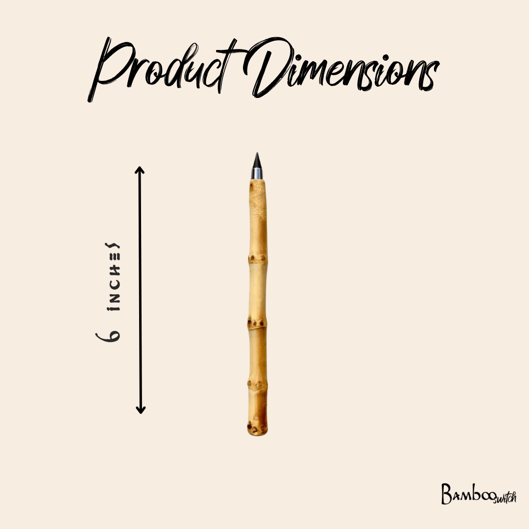 Bamboo Root Pencil | Never Ending - Bamboo Switch