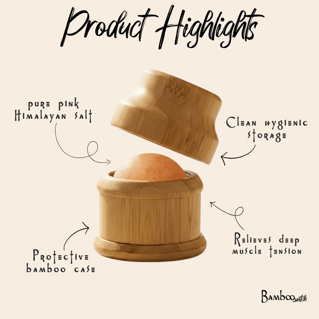 Bamboo Salt Massage Rollerball - Bamboo Switch