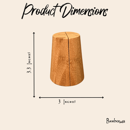 Bamboo Salt & Pepper Shaker - Bamboo Switch