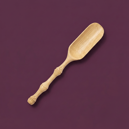 Bamboo Scoop | Hand Carved Handle - Bamboo Switch