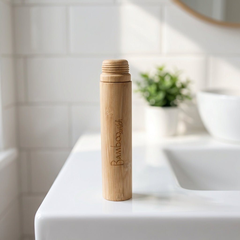 Bamboo Screw Travel Toothbrush - Bamboo Switch