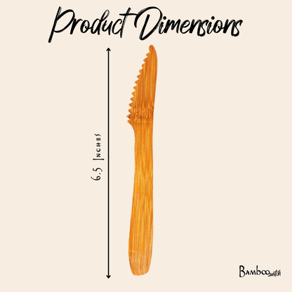 Bamboo Serrated Knife - Bamboo Switch