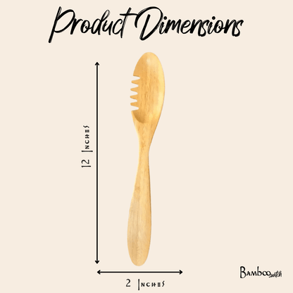 Bamboo Serving Utensil Spoon - Bamboo Switch