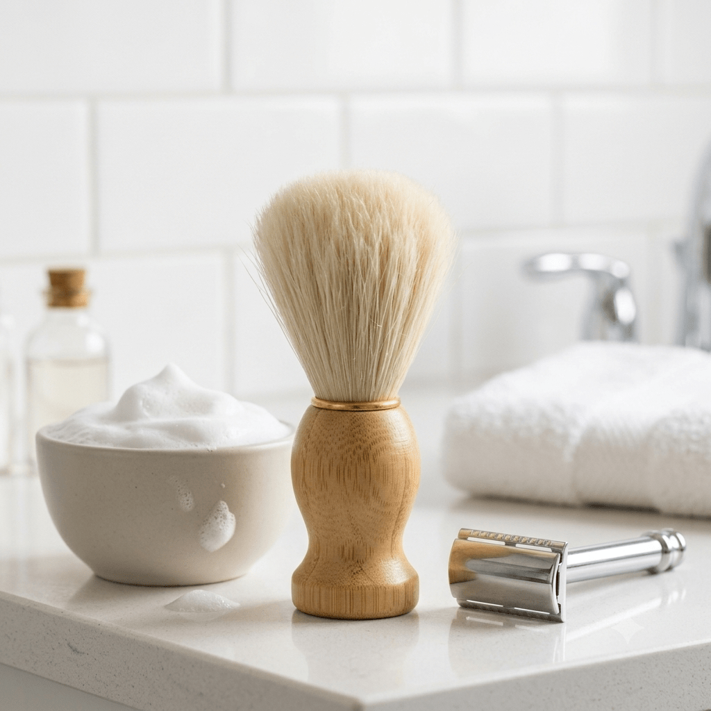 Bamboo Shave Brush - Bamboo Switch