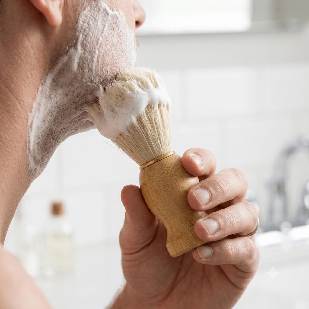 Bamboo Shave Brush - Bamboo Switch
