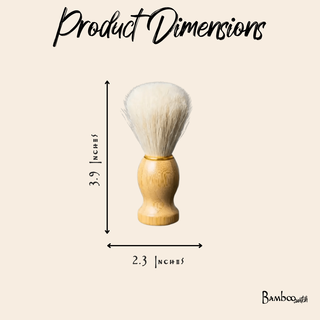 Bamboo Shaving Bowl & Brush Set - Bamboo Switch
