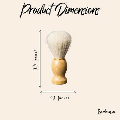 Bamboo Shaving Bowl & Brush Set - Bamboo Switch