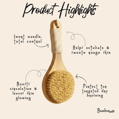 Bamboo Short Dry Brush - Bamboo Switch