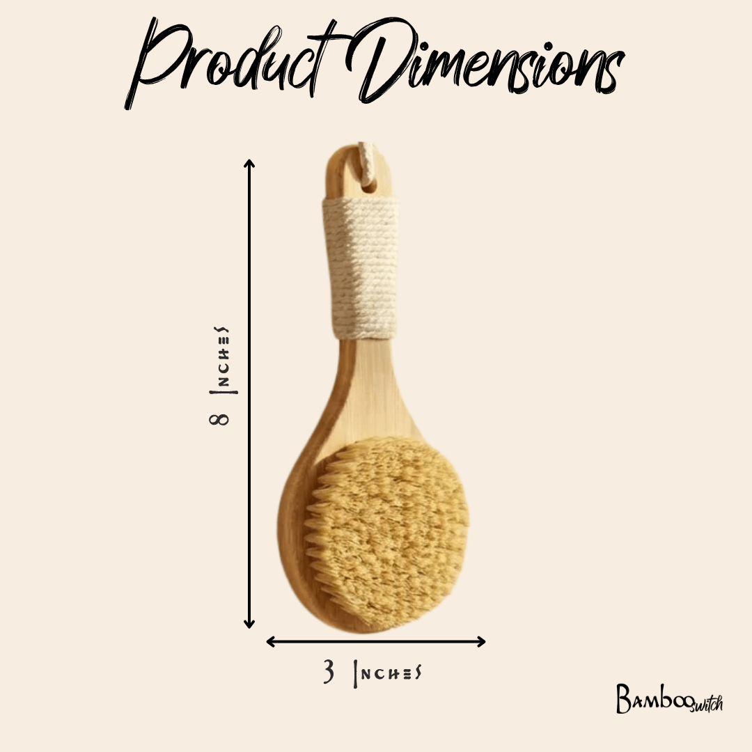 Bamboo Short Dry Brush - Bamboo Switch
