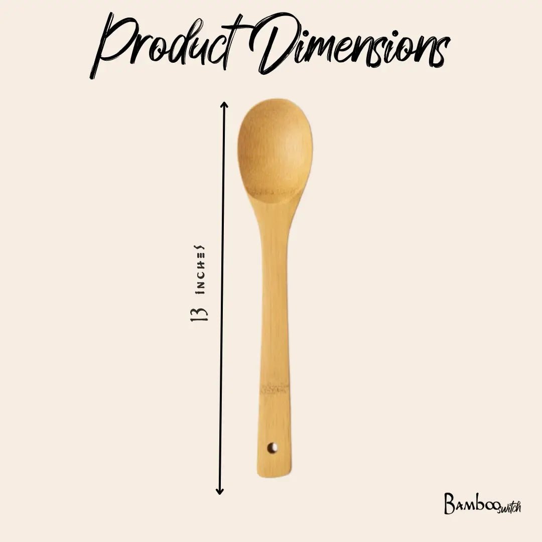 Bamboo Slanted Spatula - Bamboo Switch