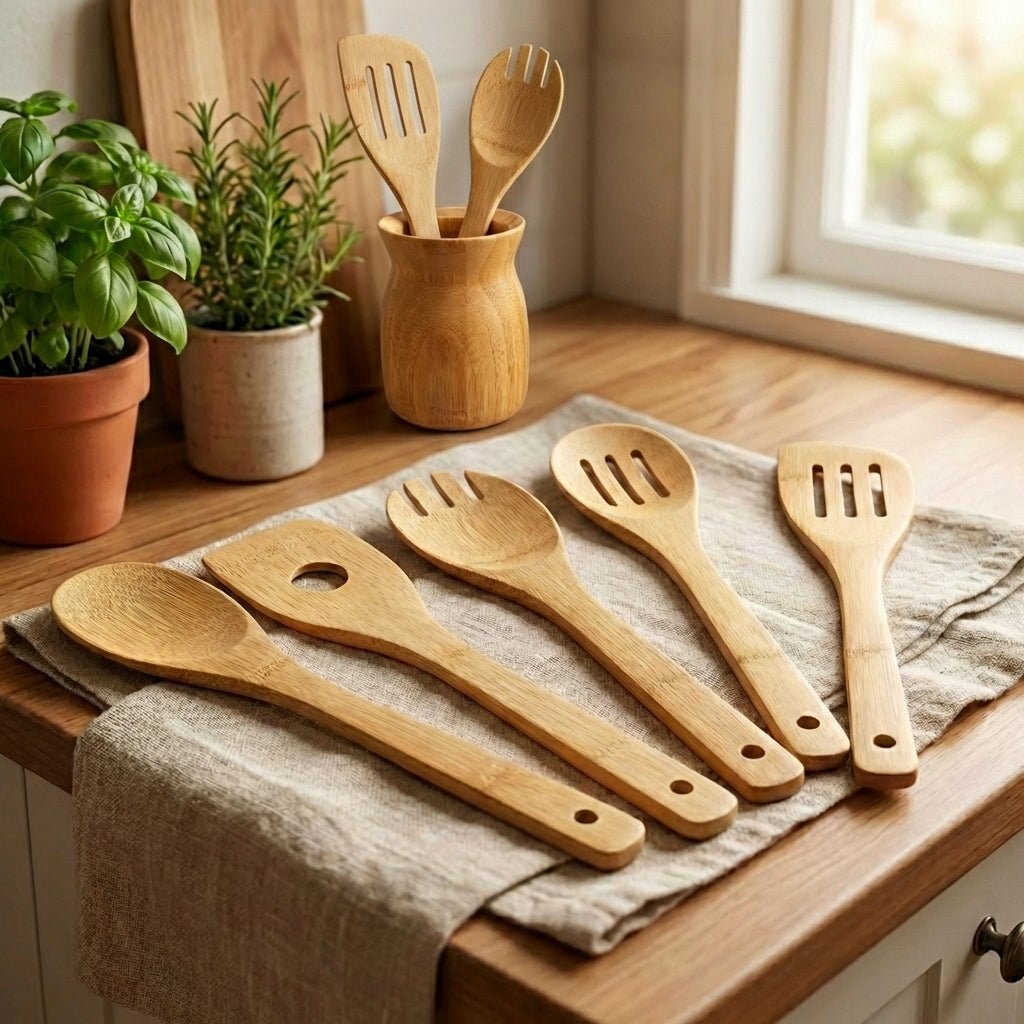 Bamboo Slanted Spatula - Bamboo Switch