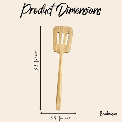 Bamboo Slotted Spatula - Bamboo Switch
