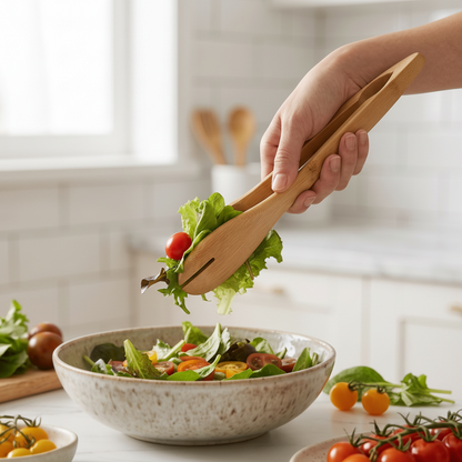 Bamboo Slotted Tongs - Bamboo Switch