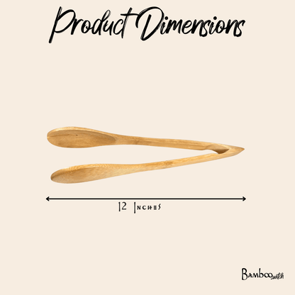 Bamboo Slotted Tongs - Bamboo Switch