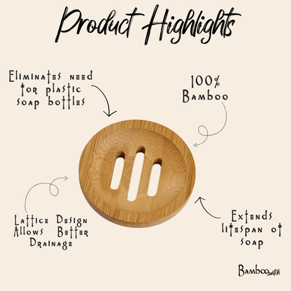 Bamboo Soap Lift | Round - Bamboo Switch