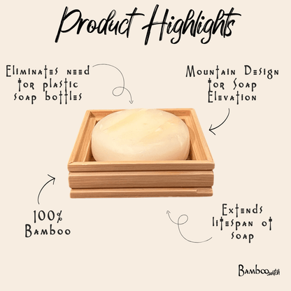 Bamboo Soap Lift | Square - Bamboo Switch