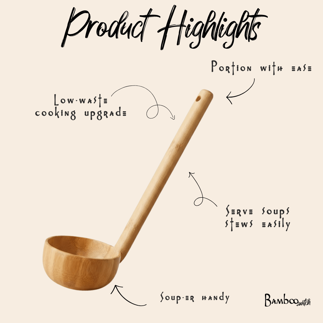 Bamboo Soup Ladle - Bamboo Switch