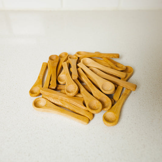 sustainable, zero waste, earth-friendly, plastic-free Bamboo Spice Spoon - Bamboo Switch