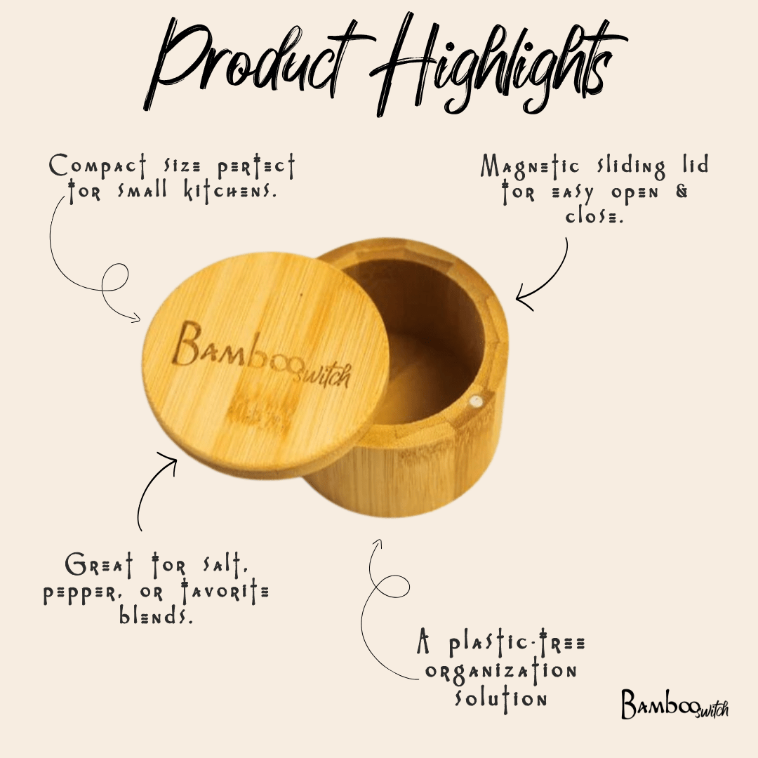 Bamboo Spice Storage Container - Bamboo Switch