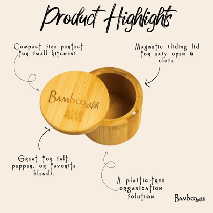 Bamboo Spice Storage Container - Bamboo Switch