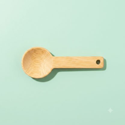 bamboo spoon against a pleasant background | Bamboo Switch