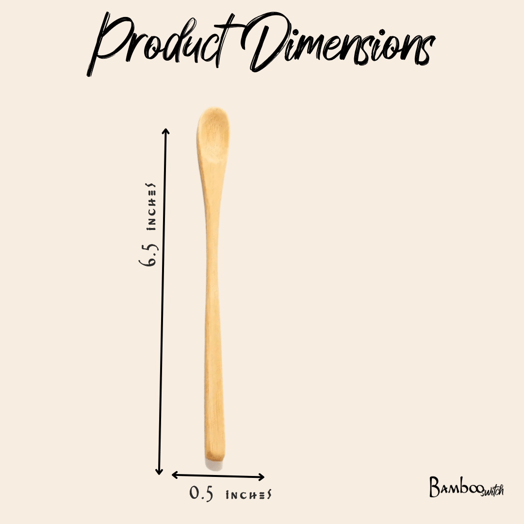 Bamboo Spoon | Long Stir Spoon - Bamboo Switch