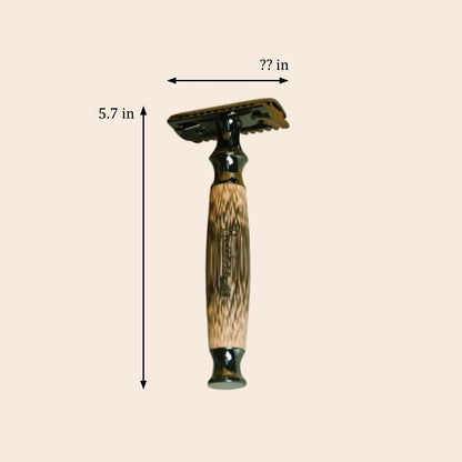 Bamboo Stainless Steel Safety Razor - Bamboo Switch