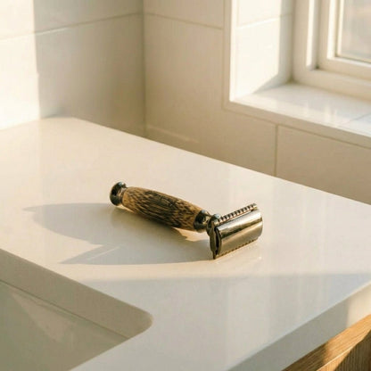 Bamboo Stainless Steel Safety Razor - Bamboo Switch