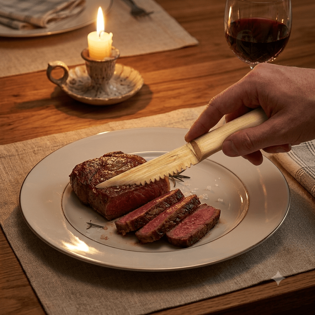 Bamboo Steak Knife - Bamboo Switch