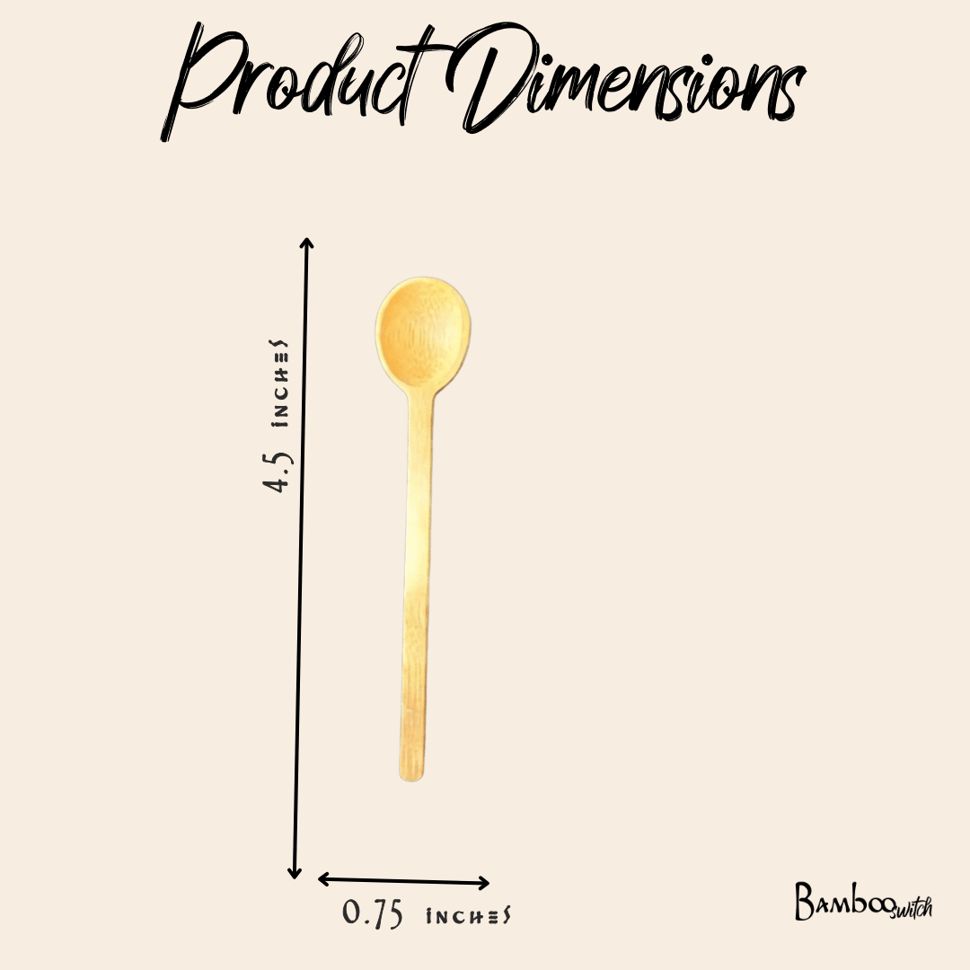 Bamboo Stir Spoon - Mini - Bamboo Switch