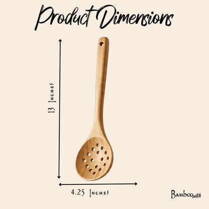 Bamboo Straining Spoon - Bamboo Switch