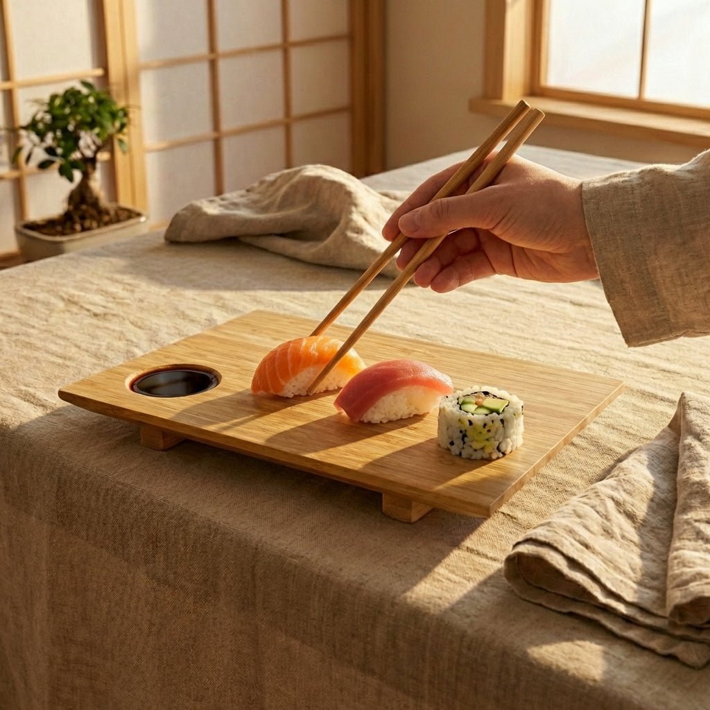 Bamboo Sushi Plate Set - Bamboo Switch