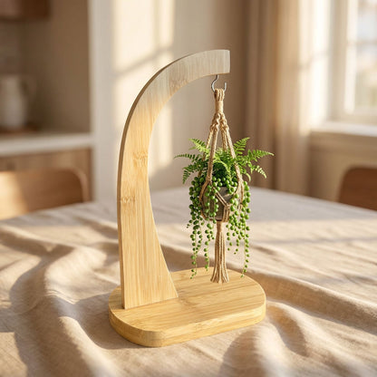 Bamboo Tabletop Plant Hanger - Bamboo Switch