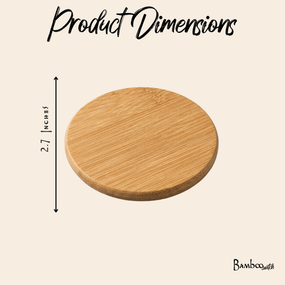 Bamboo Tea Coaster & Holder | 8pc - Bamboo Switch