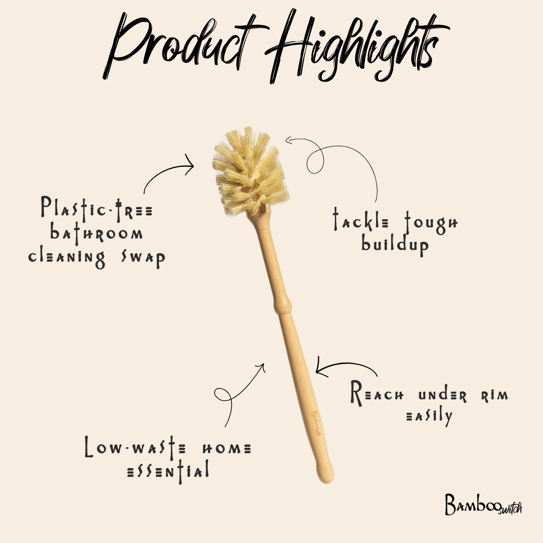 Bamboo Toilet Cleaner Brush - Bamboo Switch