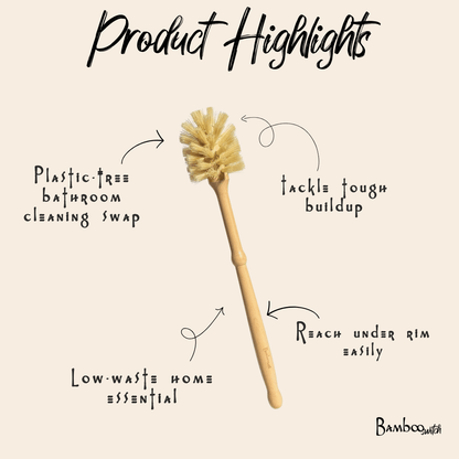 Bamboo Toilet Cleaner Brush - Bamboo Switch