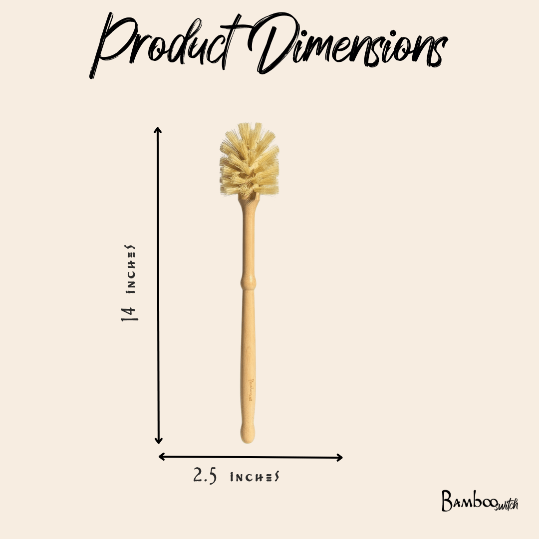 Bamboo Toilet Cleaner Brush - Bamboo Switch