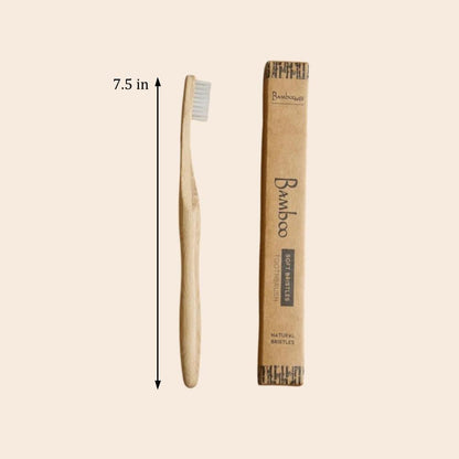 Bamboo Toothbrush | Compostable Bristle - Bamboo Switch