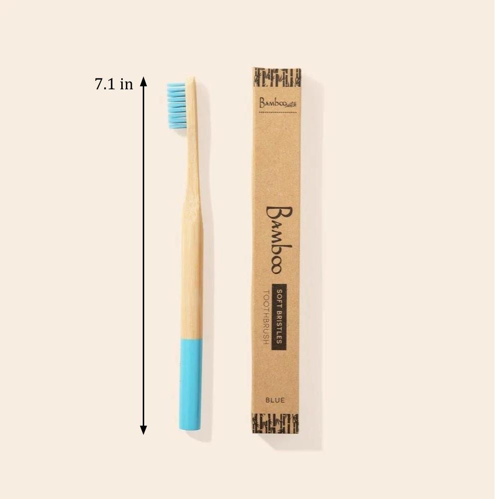 Bamboo Toothbrush | Round Handle - Bamboo Switch