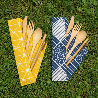 Bamboo Travel Cutlery Set - Bamboo Switch