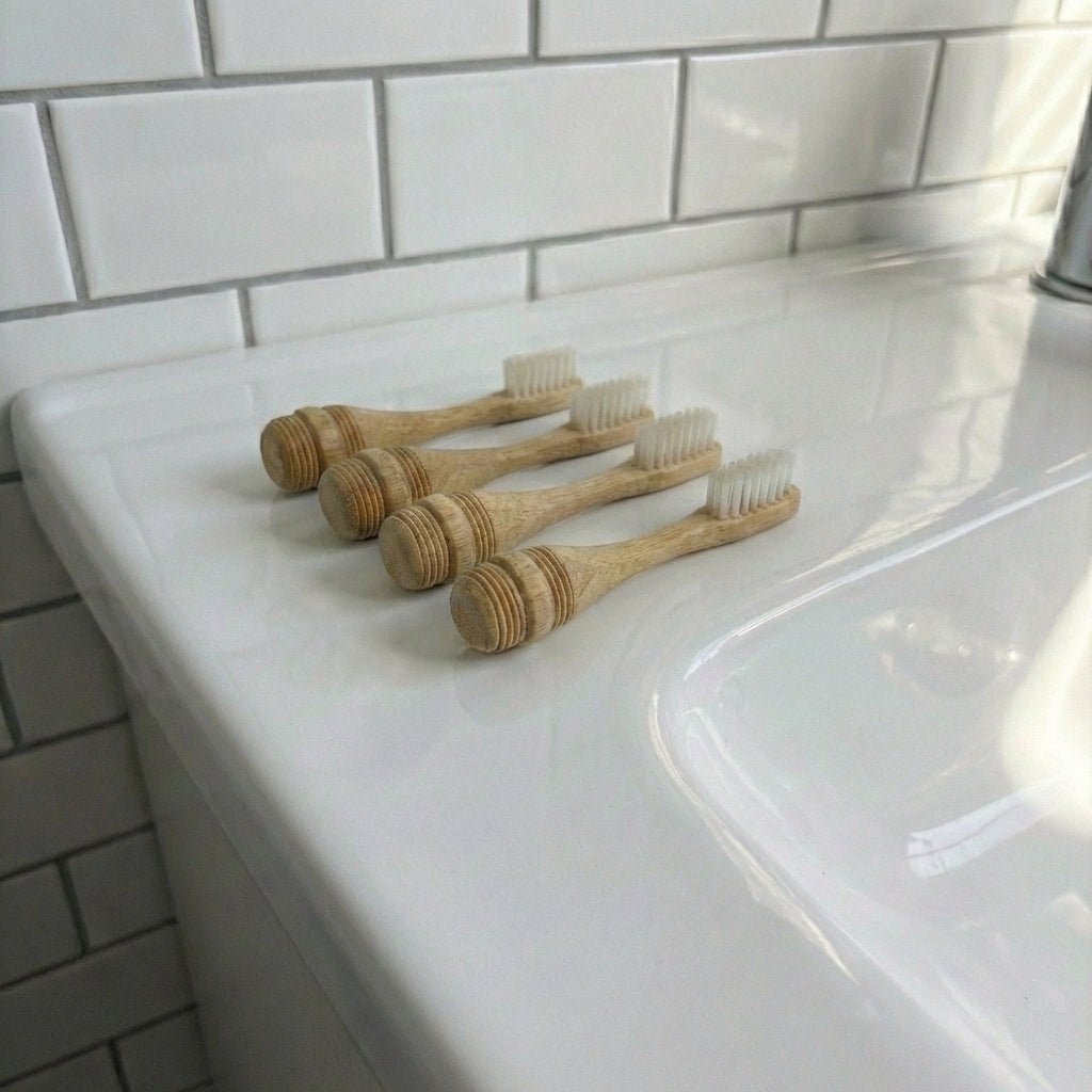 Bamboo Travel Toothbrush Replacement Heads - Bamboo Switch