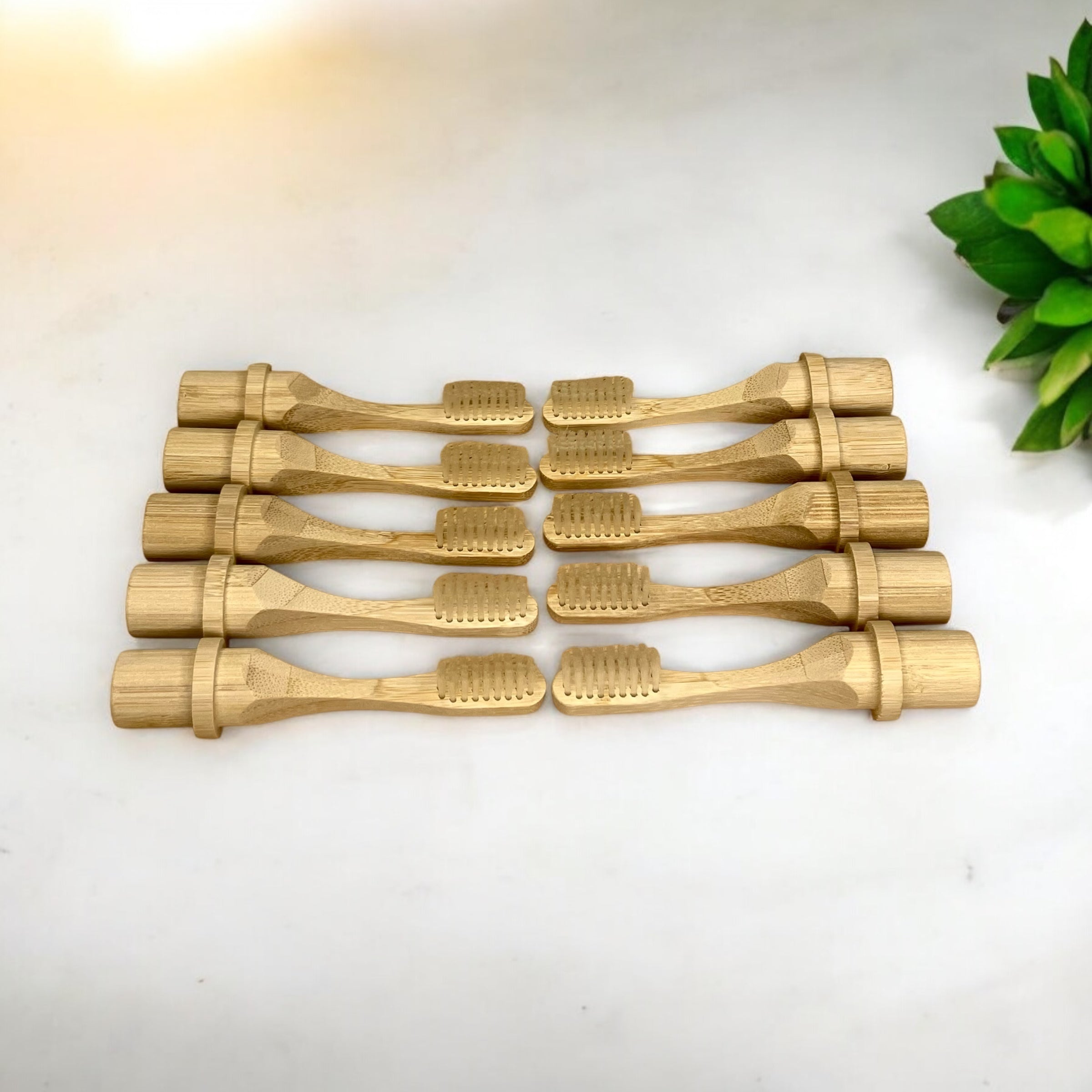 sustainable, zero waste, earth - friendly, plastic - free Bamboo Travel Toothbrush Replacement Head - Bamboo Switch