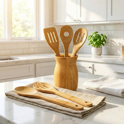 Bamboo Utensil Holder - Bamboo Switch
