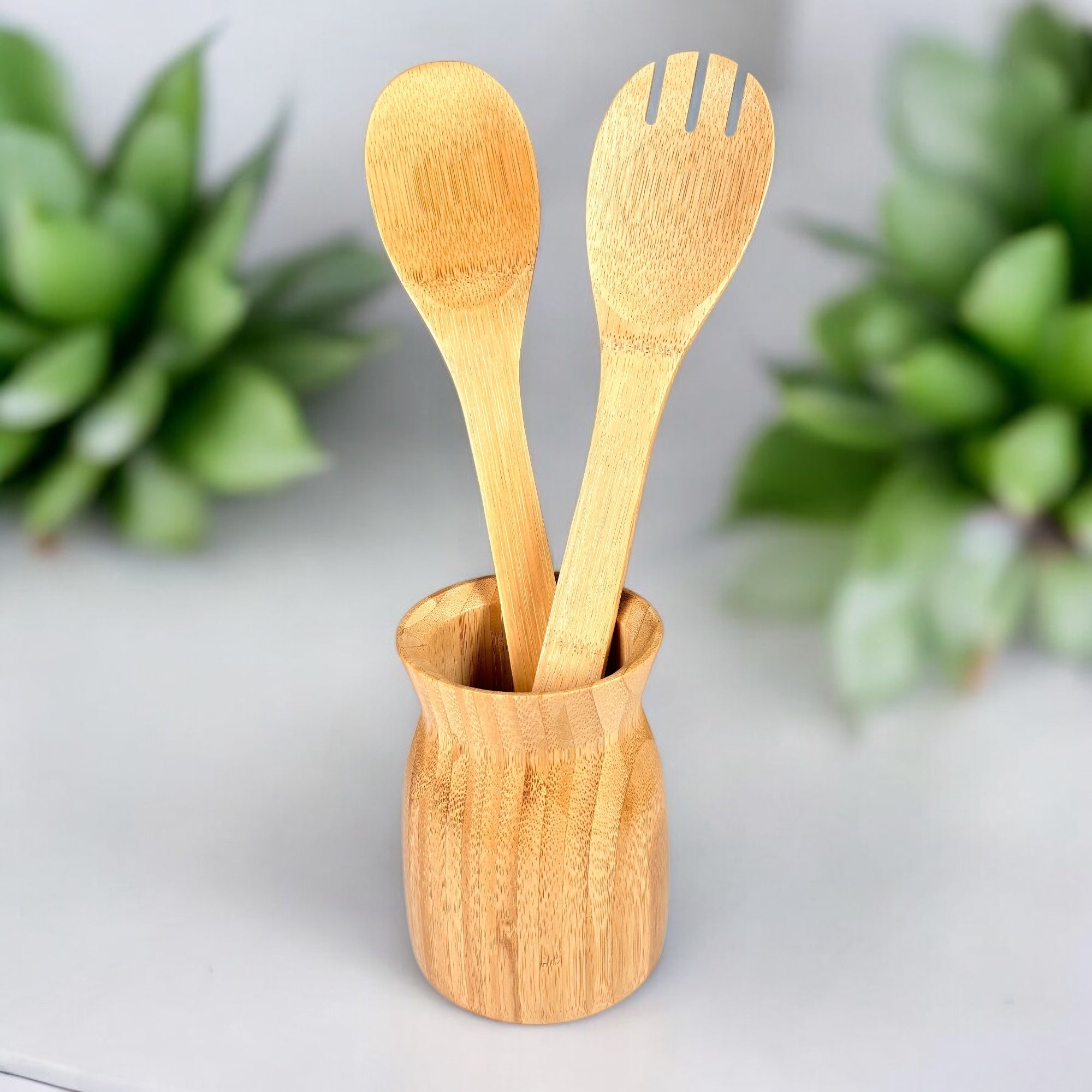 Bamboo Utensil Holder - Bamboo Switch