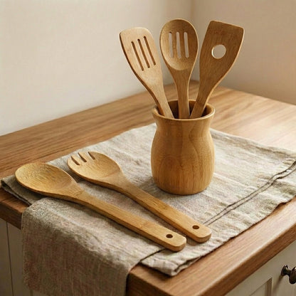 Bamboo Utensil Holder - Bamboo Switch