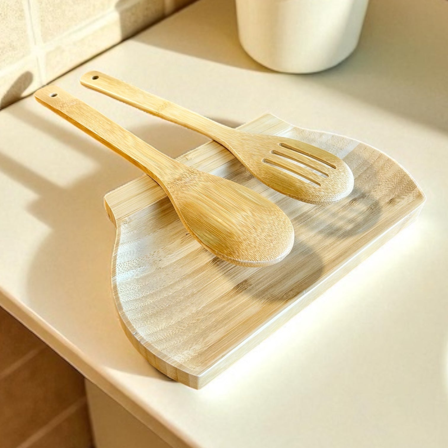 Bamboo Utensil Rest | Flat - Bamboo Switch