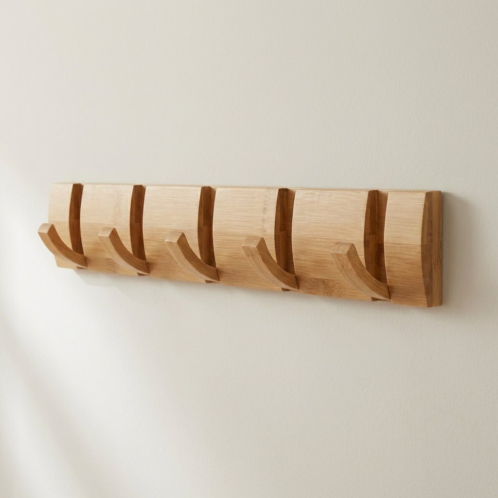 Bamboo Wall Coat Rack - Bamboo Switch