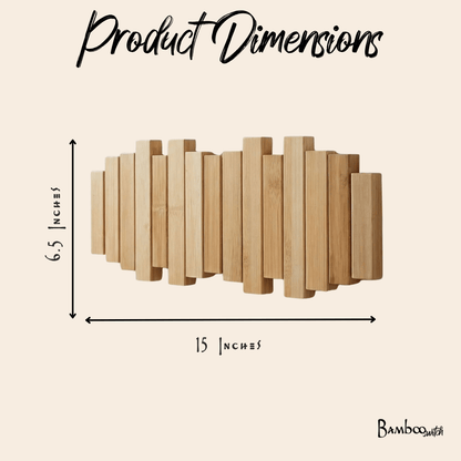 Bamboo Wall Hook Rack - Bamboo Switch