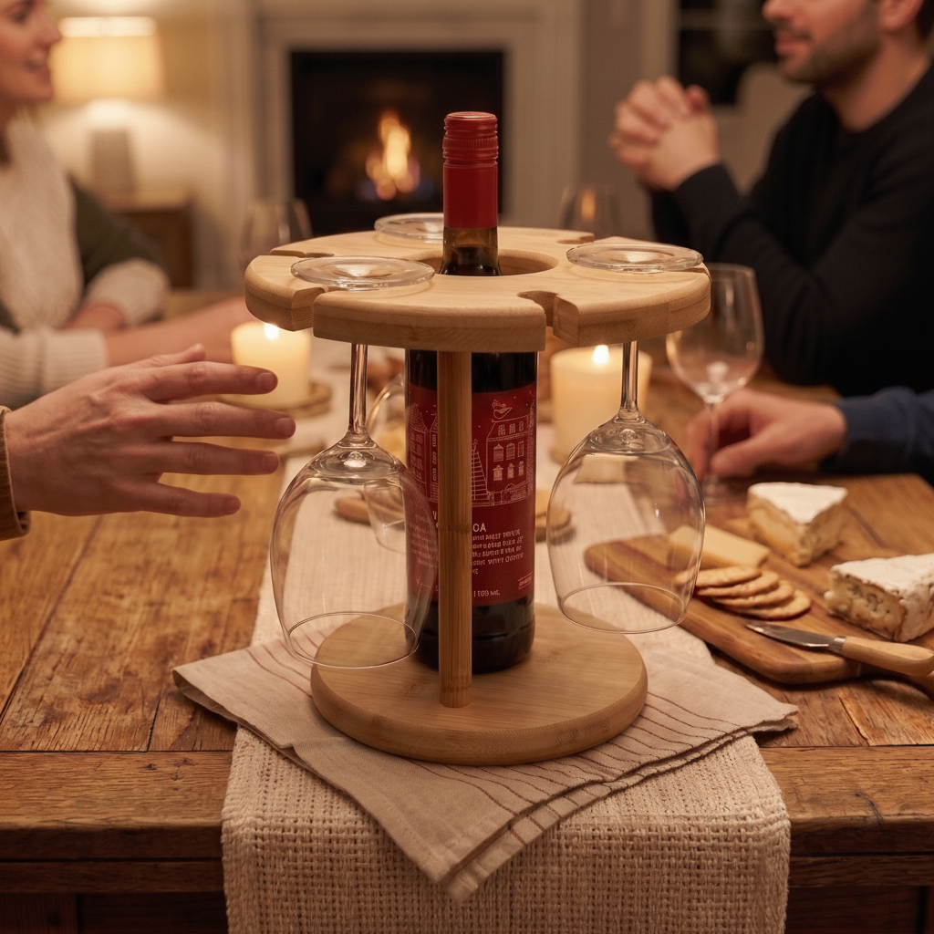 Bamboo Wine Serving Holder - Bamboo Switch